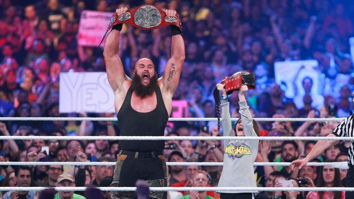 ब्रॉन स्ट्रोमैन ने WWE WrestleMania 34 में 10 साल के बच्चे के साथ जीती थी चैंपियनशिप
