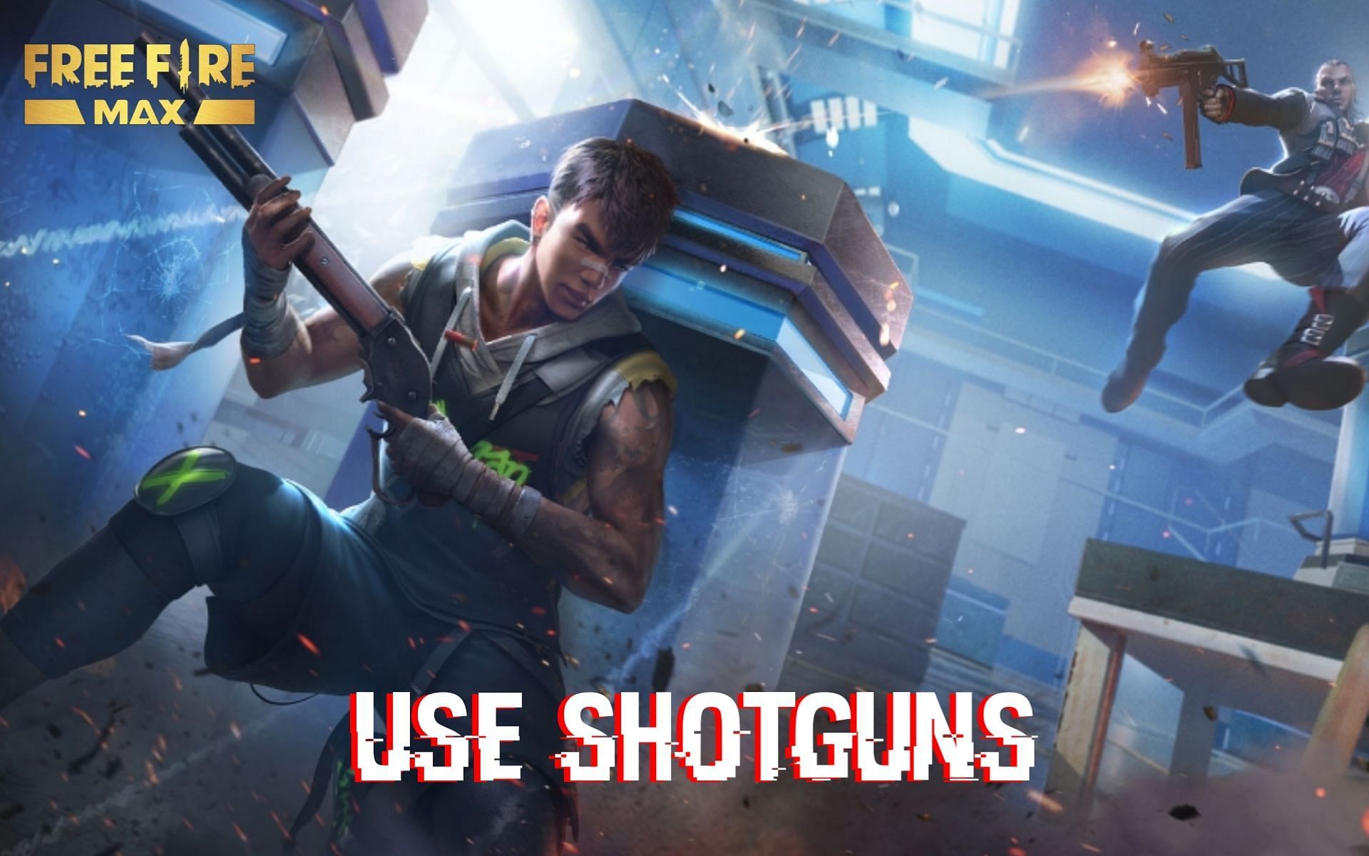 Shotguns deliver some serious firepower in Free Fire MAX (Image via Sportskeeda)