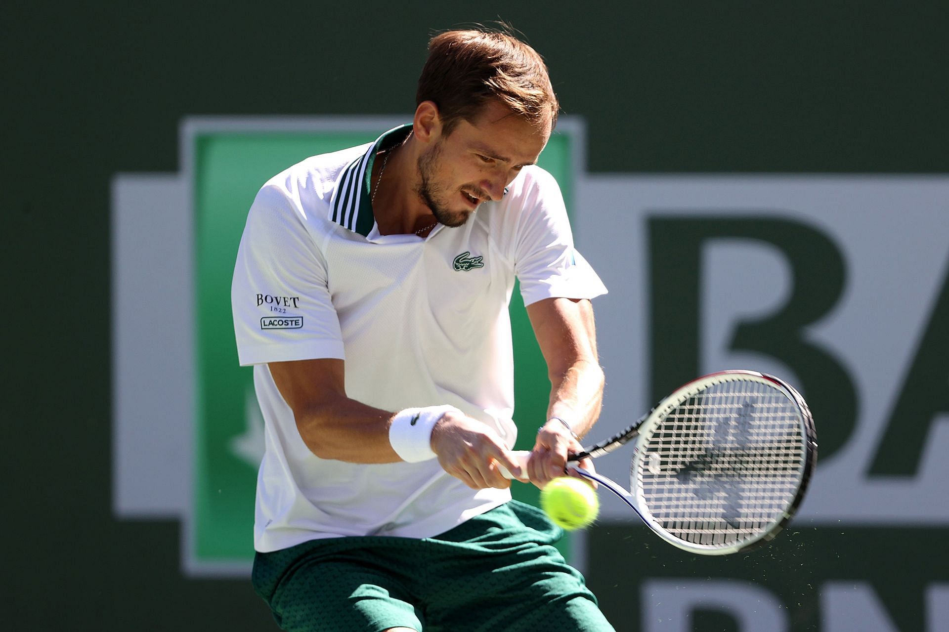 Daniil Medvedev at the 2021 BNP Paribas Open