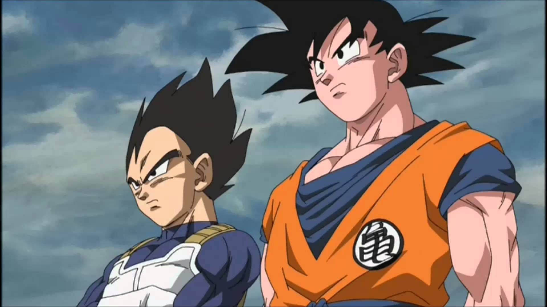 Goku X Vegeta The Sky Upside Down