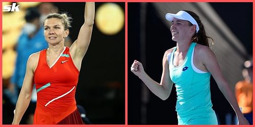 Simona Halep takes on Ekaterina Alexandrova in the second round of the Indian Wells Open