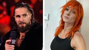 Seth Rollins reacts to Becky Lynch's new haircut after her embarrassing RAW segment