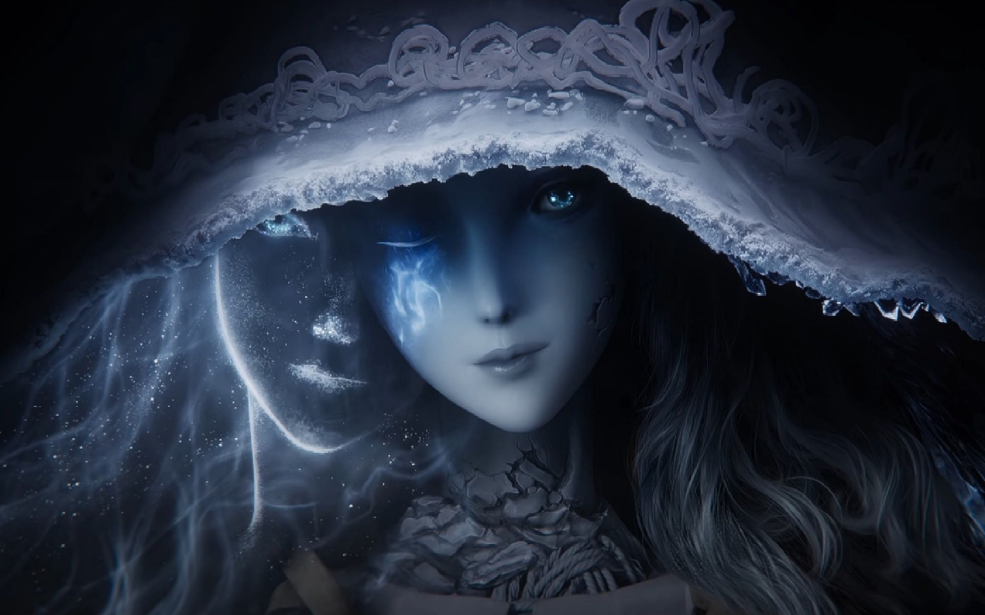 The Snow Witch set is obtainable in-game (Image via FromSoftware)