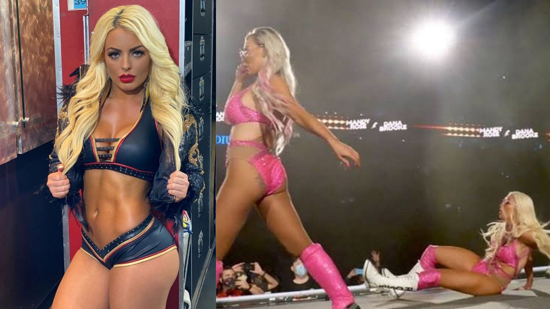 Mandy Rose was in a tag team with Dana Brooke on the main roster