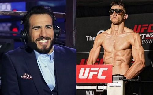 Kenny Florian (left) and Dan Hooker (right)