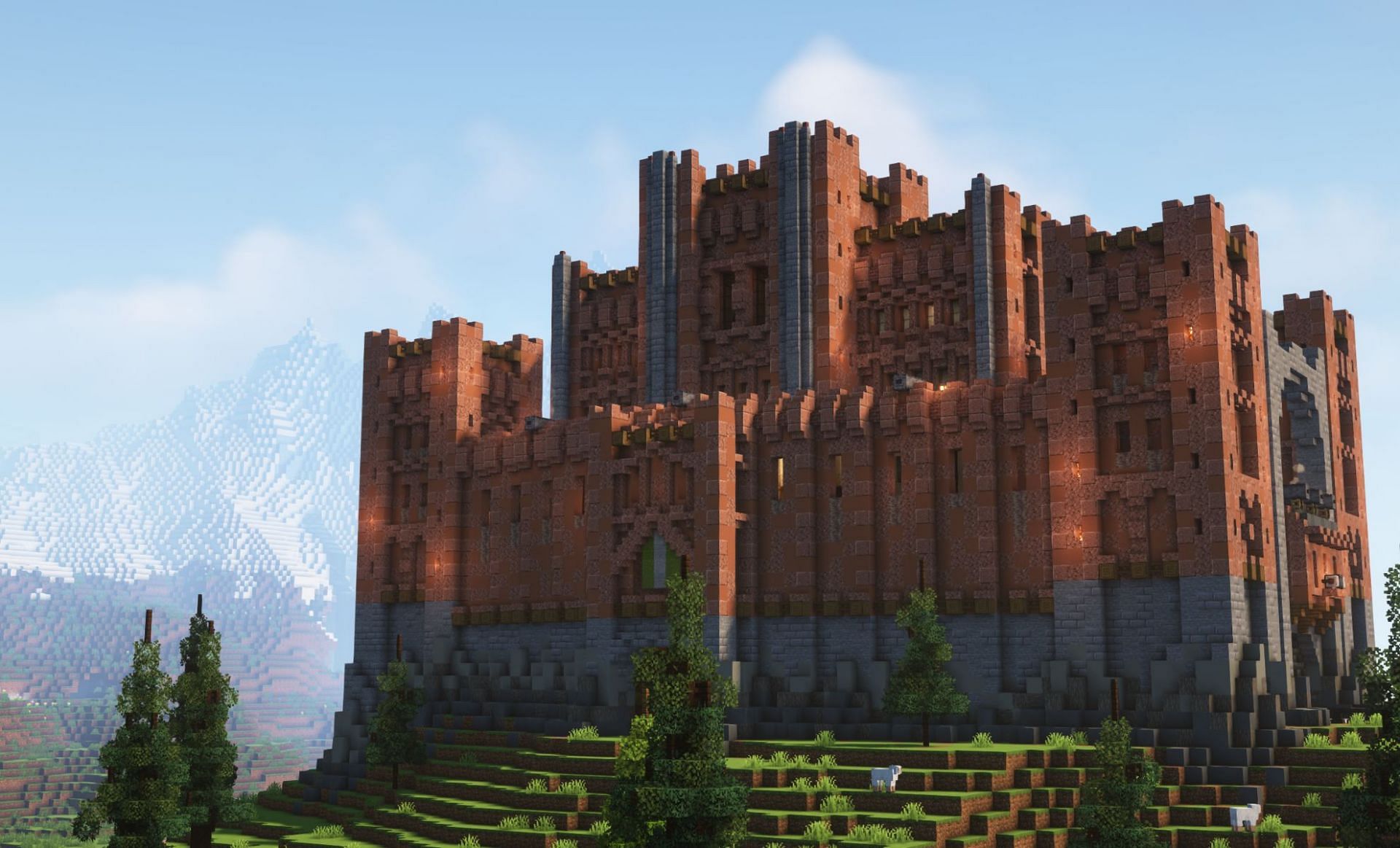 Survival castle (Image via u/PoisonPal24 on Reddit)