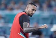 Nick Kyrgios at the 2022 Miami Open