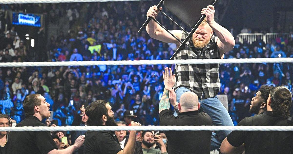 WWE SmackDown में इस हफ्ते ब्रॉक लैसनर ने मचाया था बवाल
