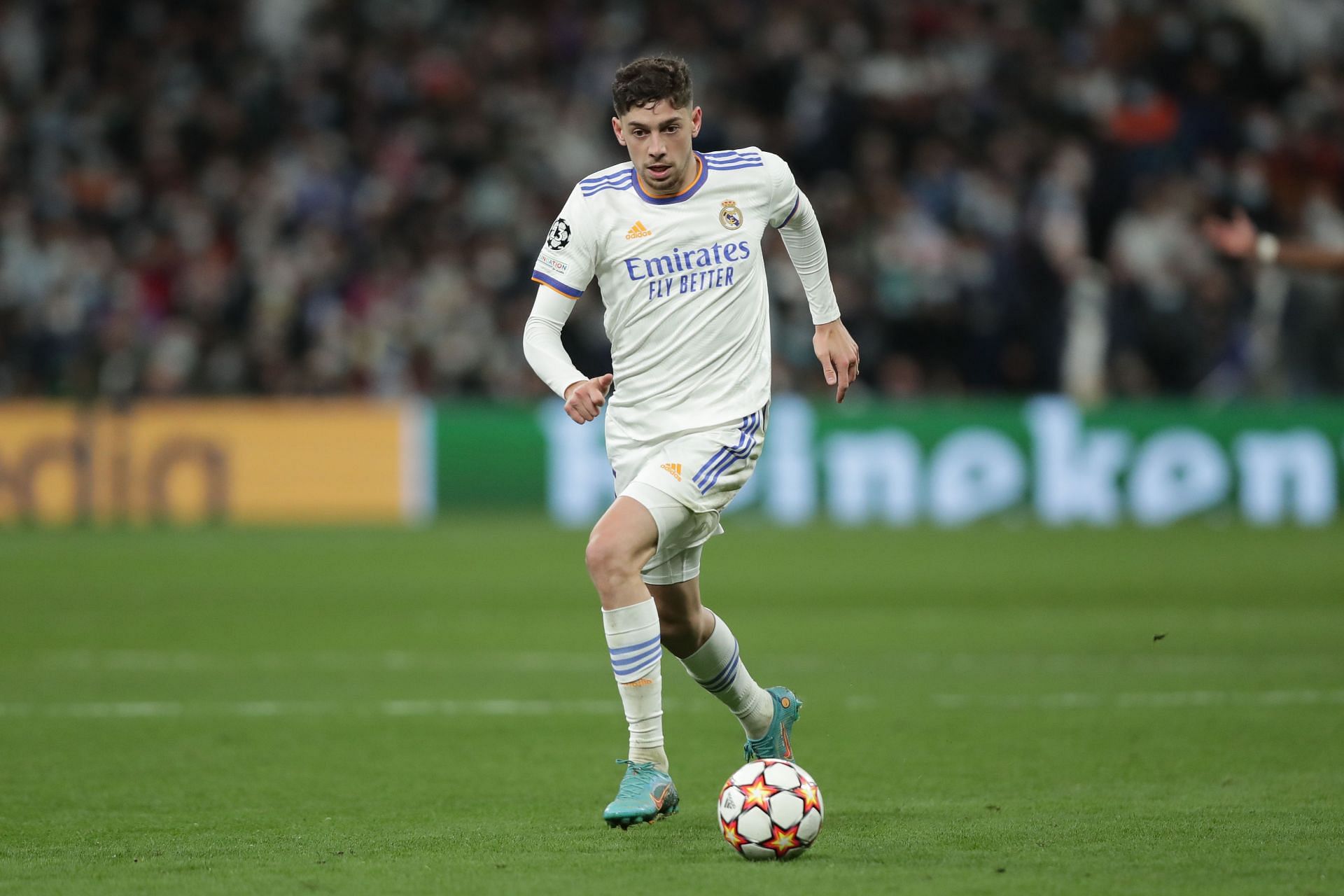 Fede Valverde in action.