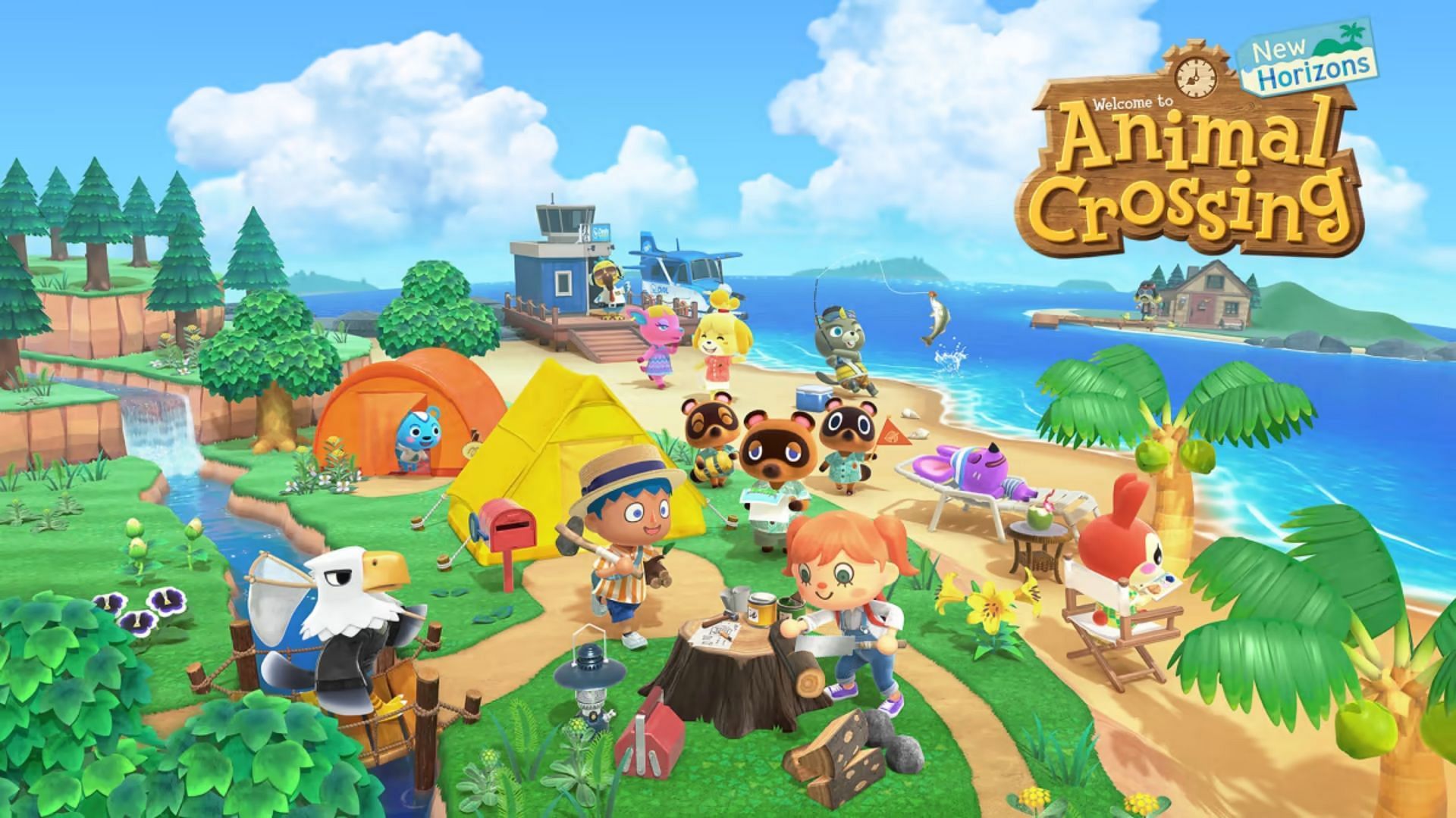 Animal Crossing: New Horizons has several features that make it a very addictive game (Image via Nintendo)