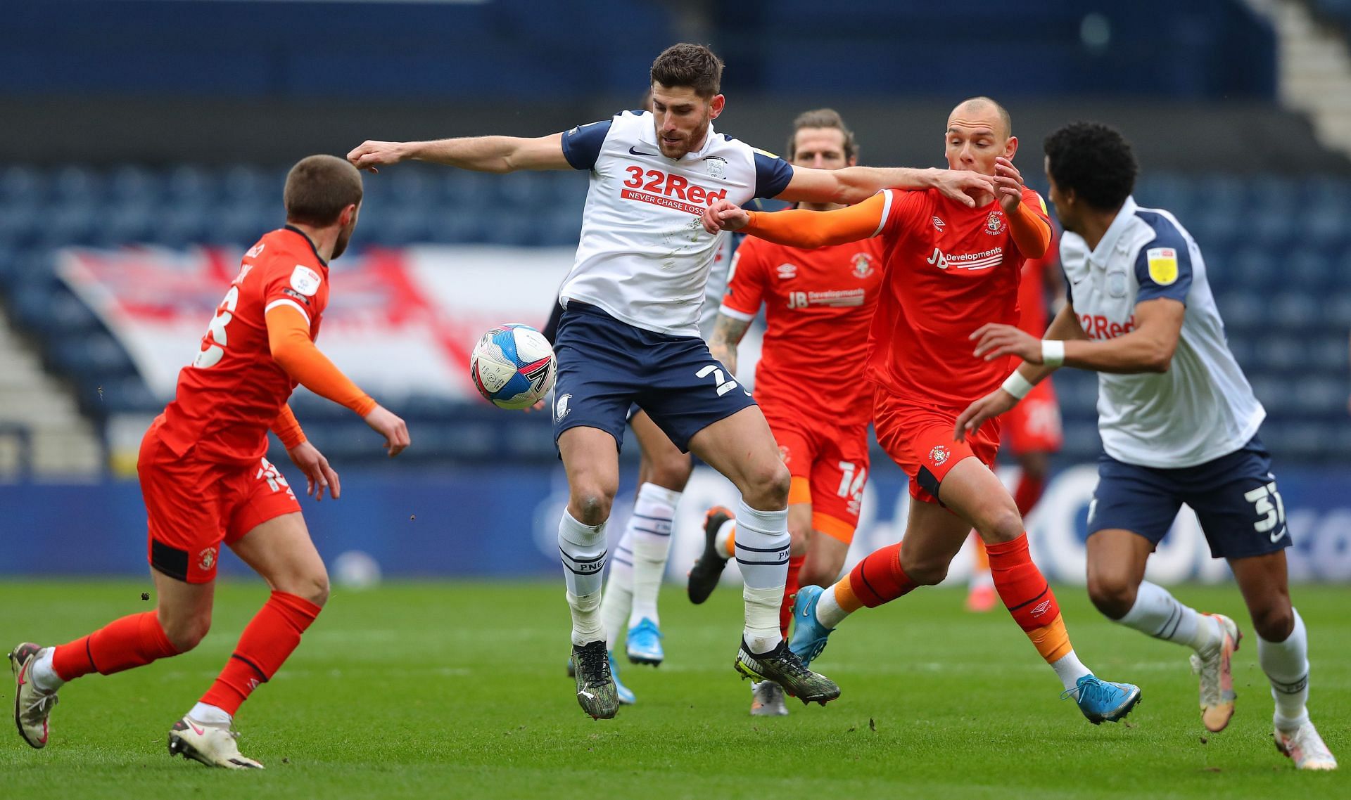 Luton Town and Preston North End square off on Wednesday