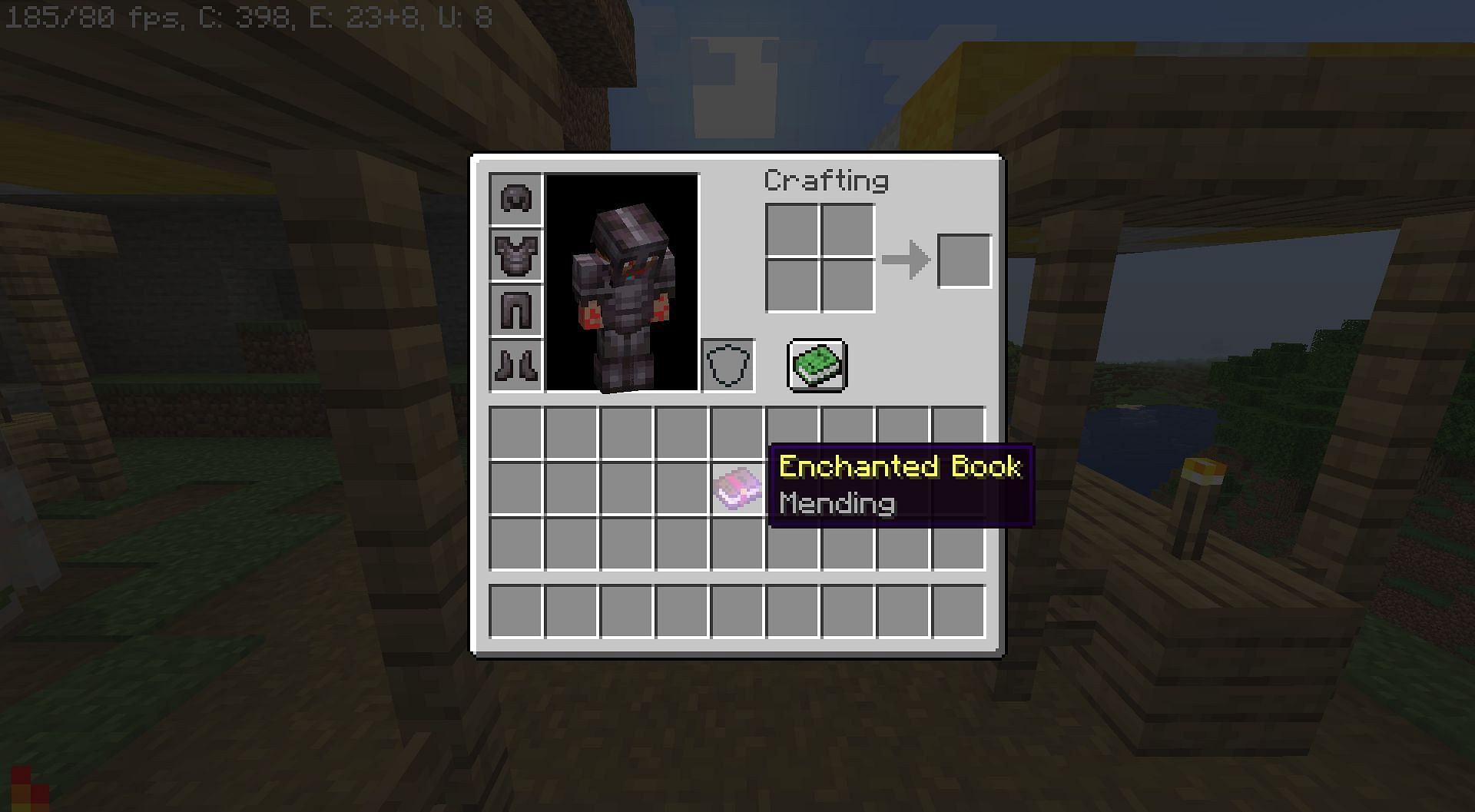 Mending enchanted book (Image via Minecraft)