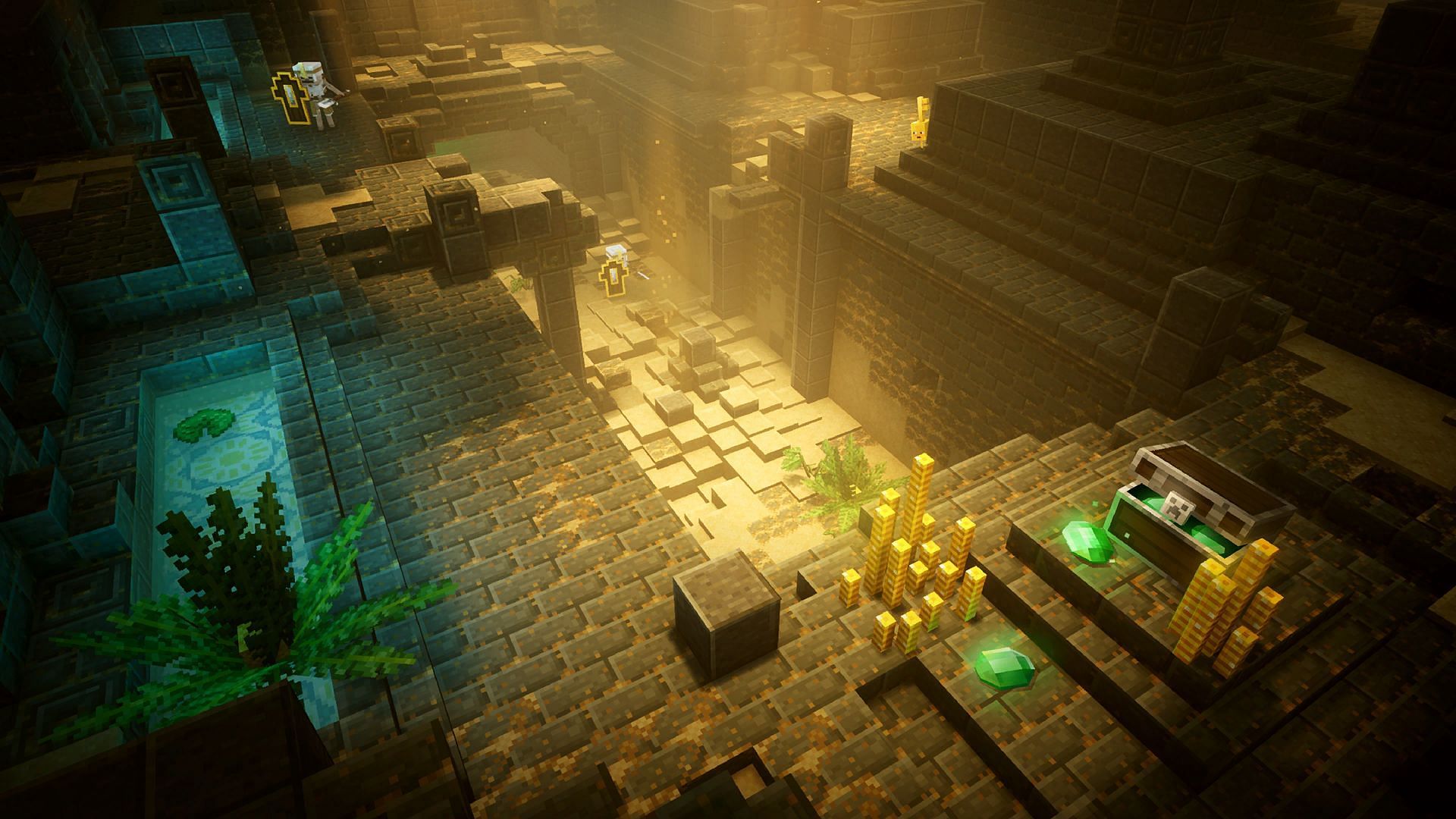 Desert Temple (Image via Minecraft Wiki)