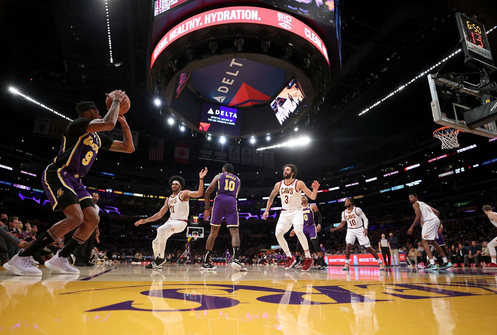 The Cleveland Cavaliers will host the LA Lakers on March 21st