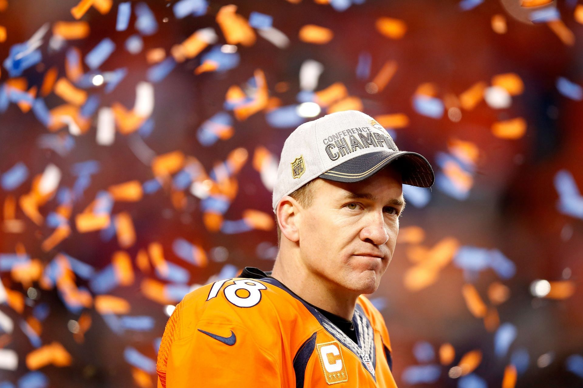Denver Broncos quarterback Peyton Manning.