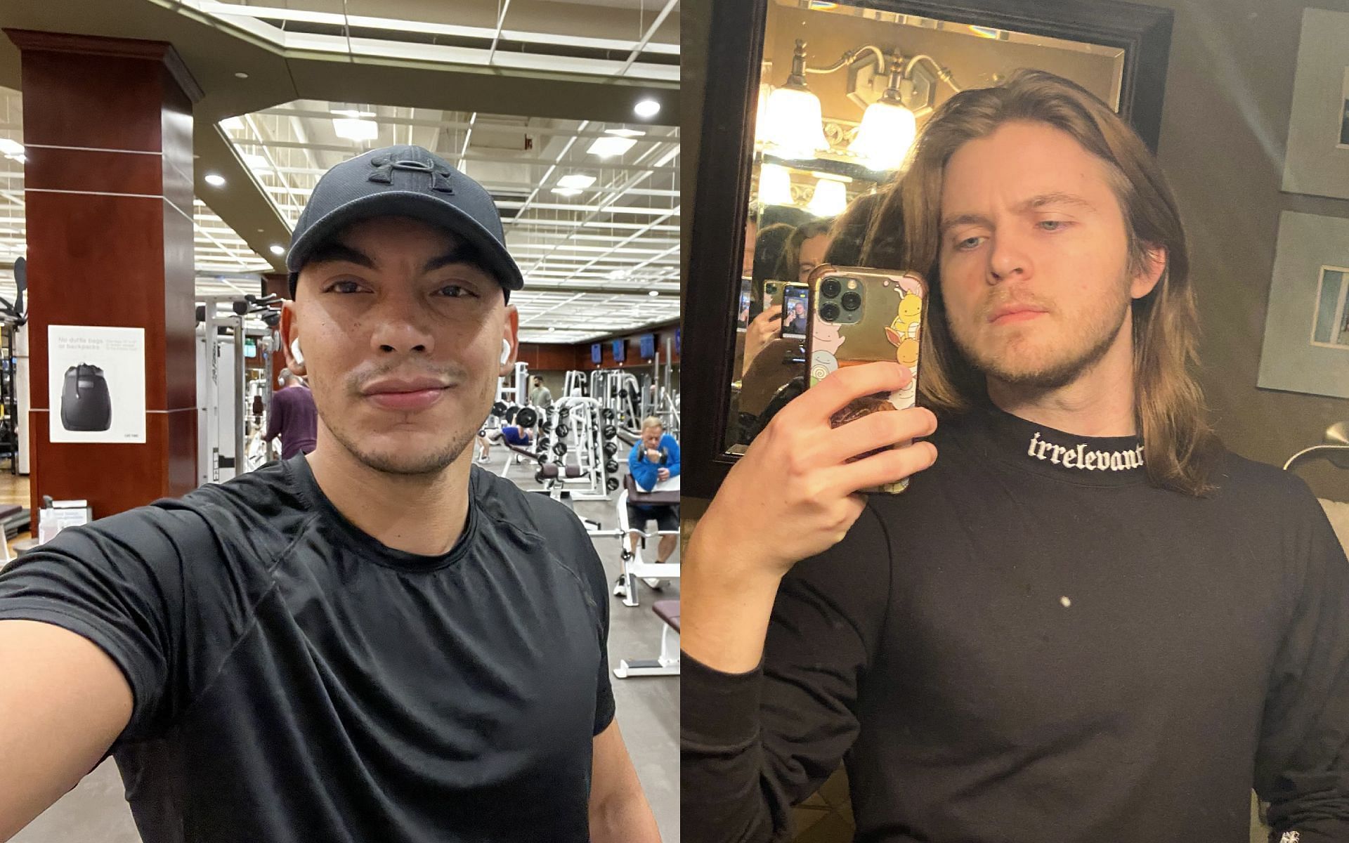 Ludwig&#039;s TikTok editor exposed a Twitch executive who allegedly stole his work (Images via Radstads and Christian Bishop/Twitter)
