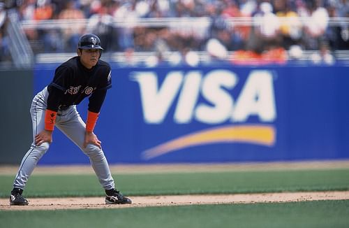 Tsuyoshi Shinjo while with the New York Mets