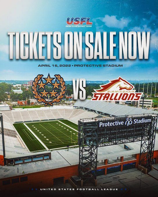 USFL Postseason Tickets On-Sale Now