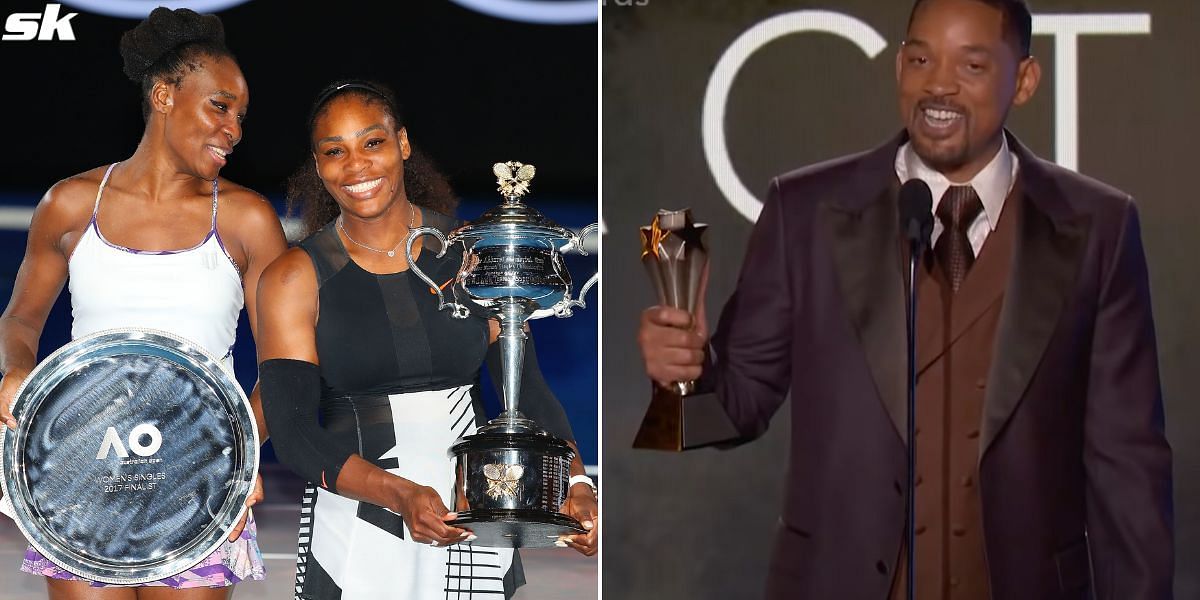 Will Smith hailed Venus and Serena Williams for inspiring millions around the world with their story