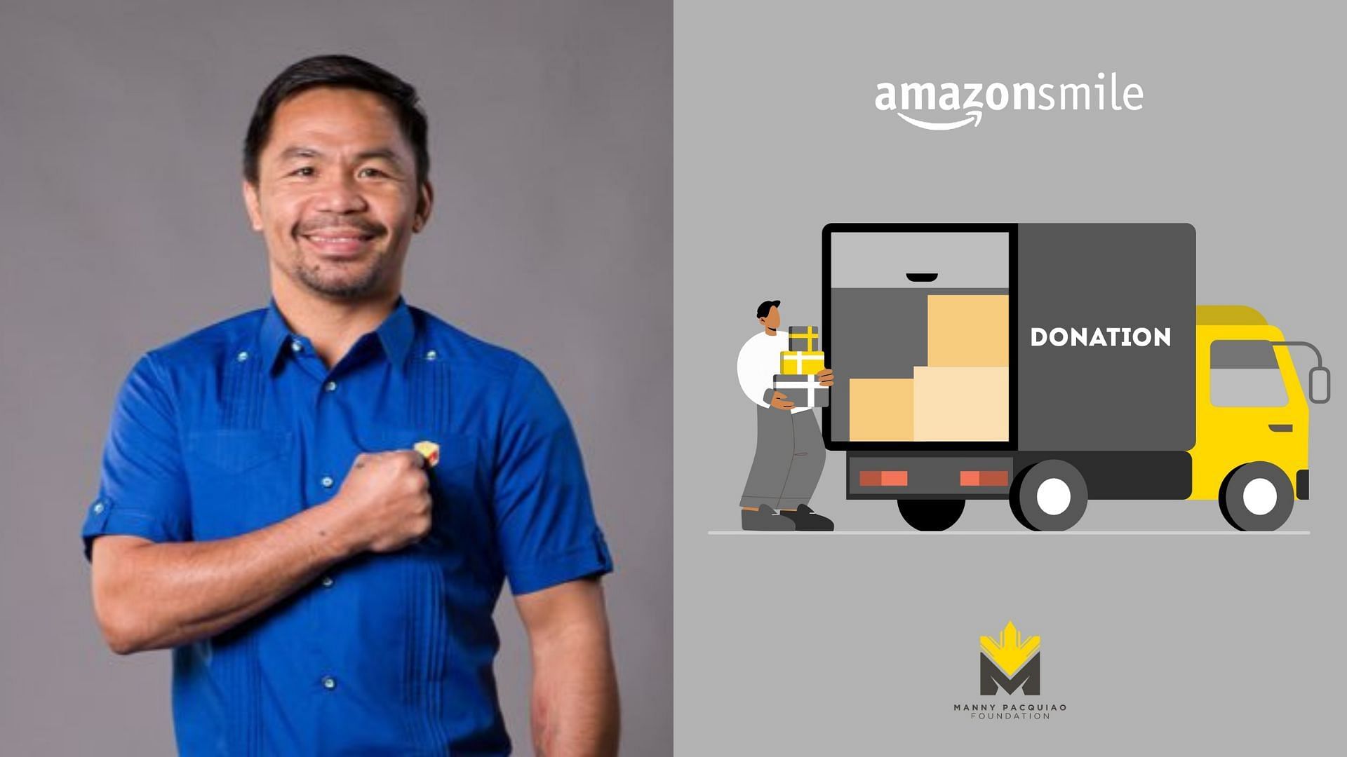 Manny Pacquiao Foundation join hands with Amazon