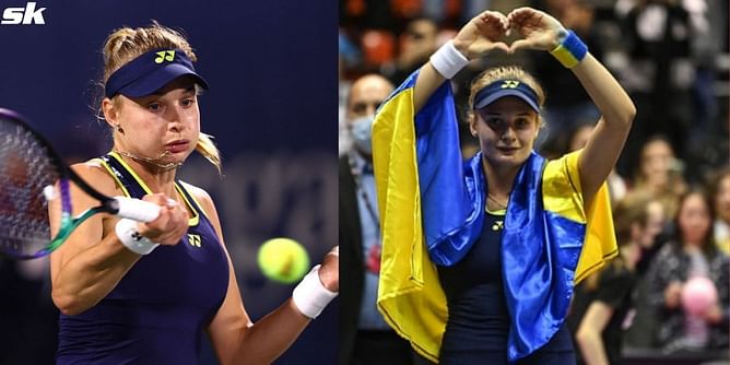 "You guys are so strong, you have an amazing spirit" - Dayana Yastremska donates runners-up prize money to support Ukraine