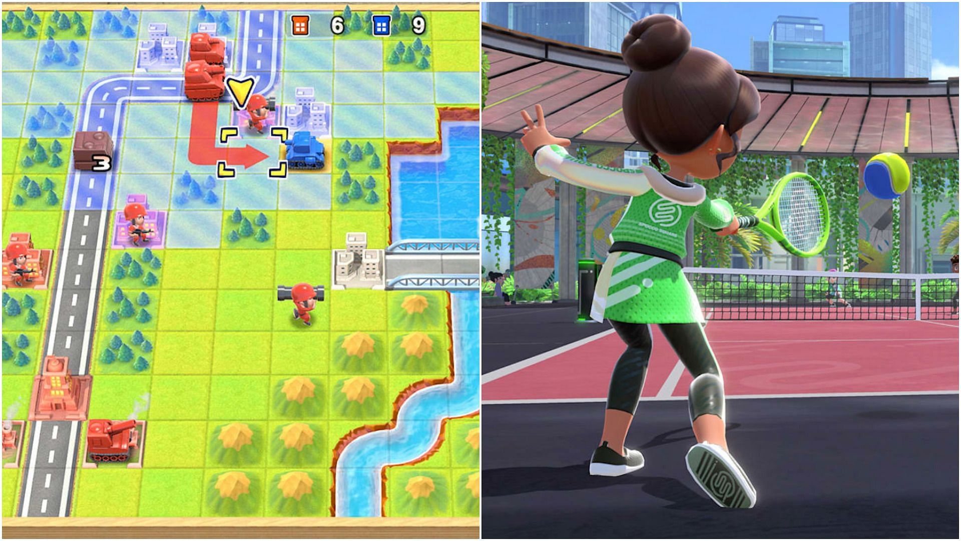 Control an army towards victory or compete against close ones (Images via Nintendo)