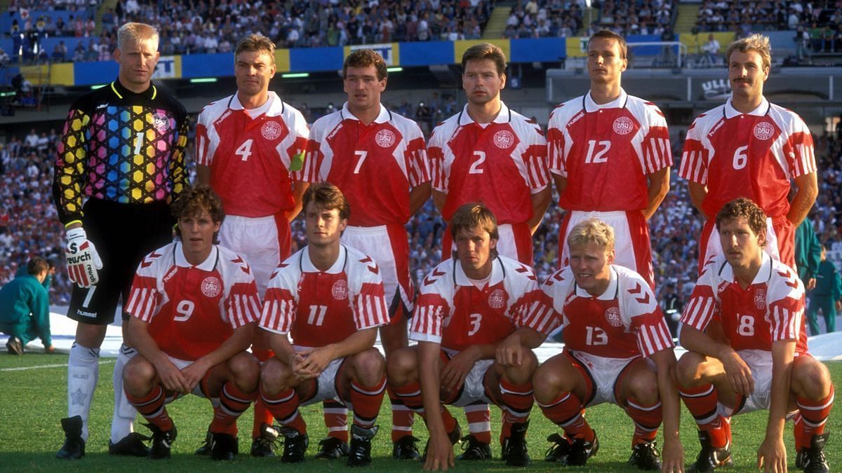 Denmark sensationally won the 1992 Euros (Image courtesy: Twitter)