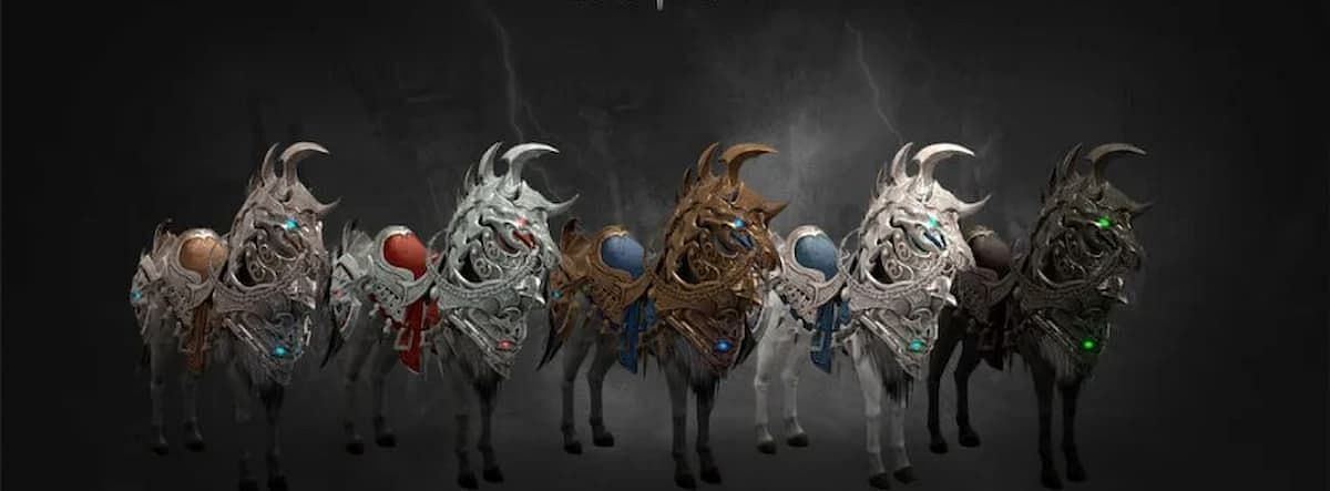 There are several styles to the Ghost Horse (Image via Smilegate)