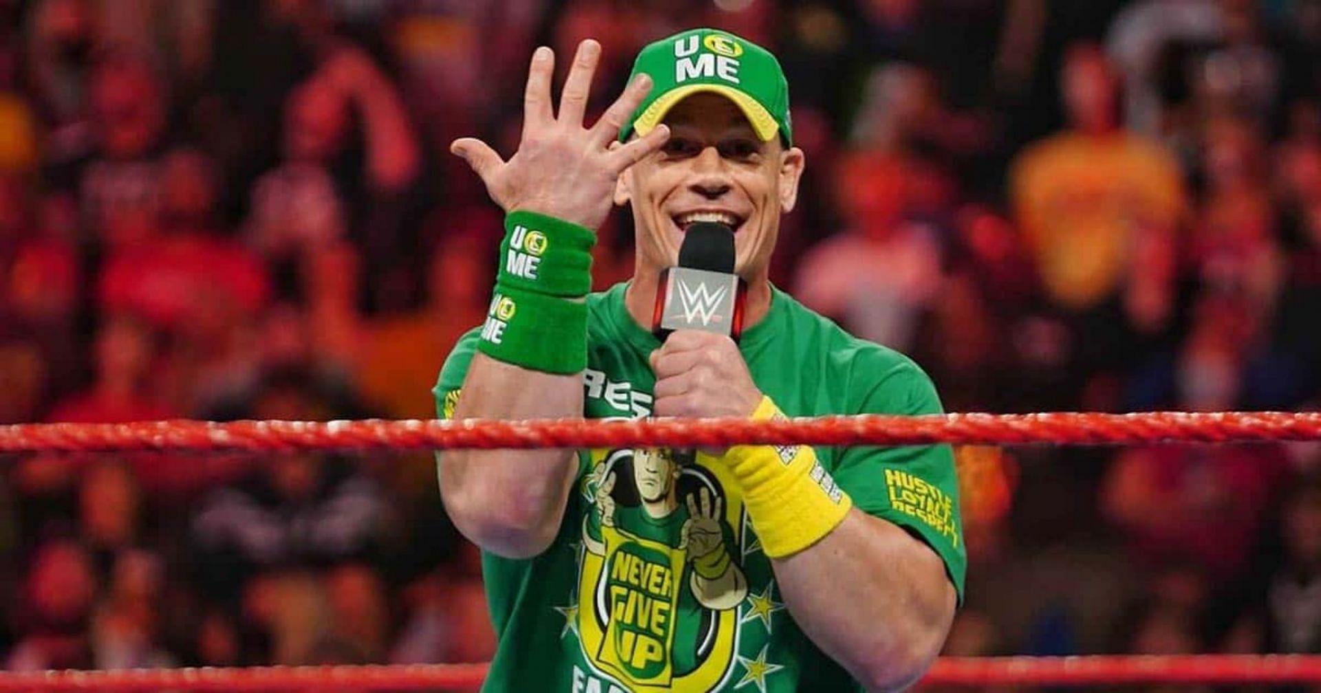 A phrase mocking Cena was banned by WWE.