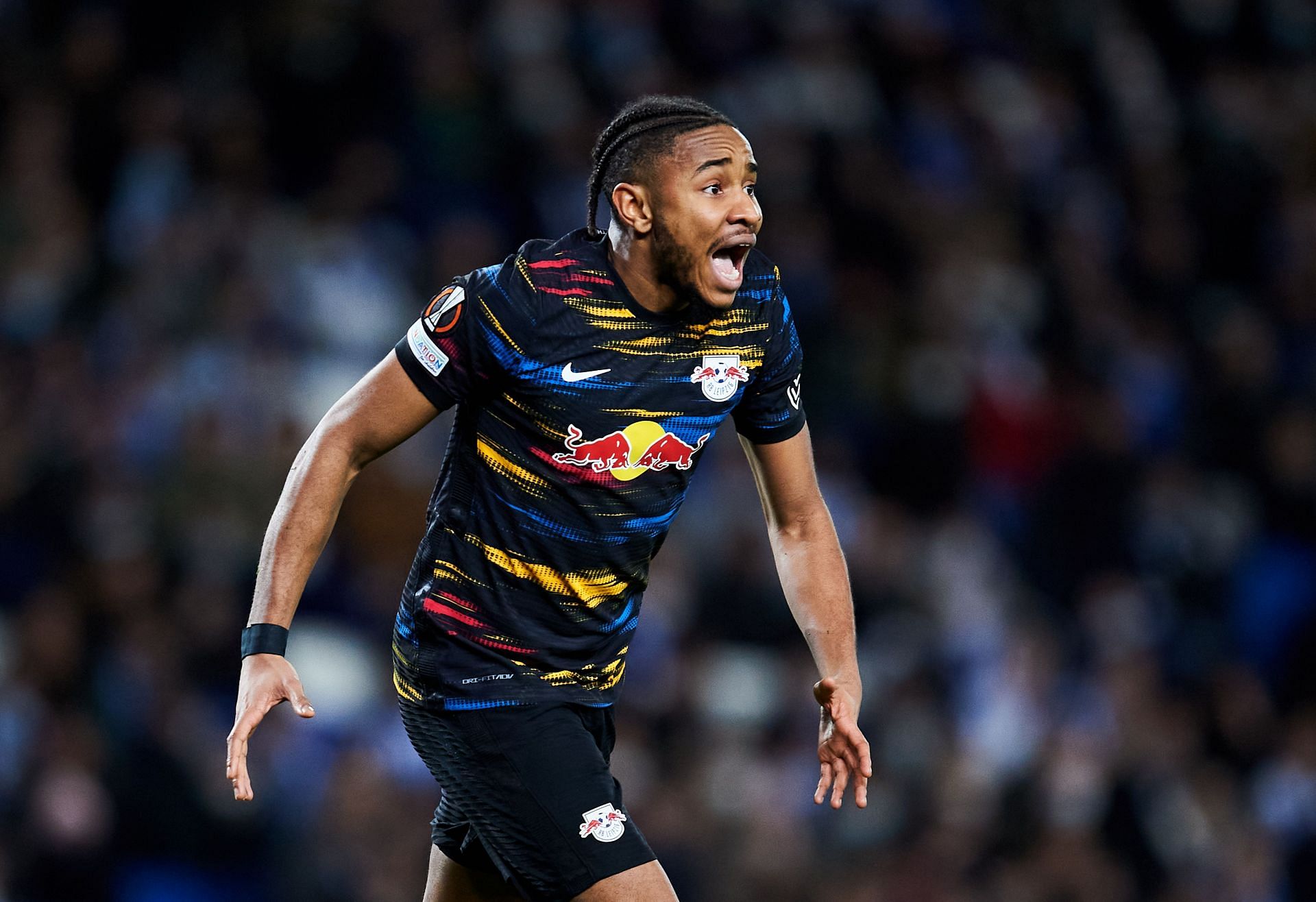 Christopher Nkunku has been a star French player for his team RB Leipzig