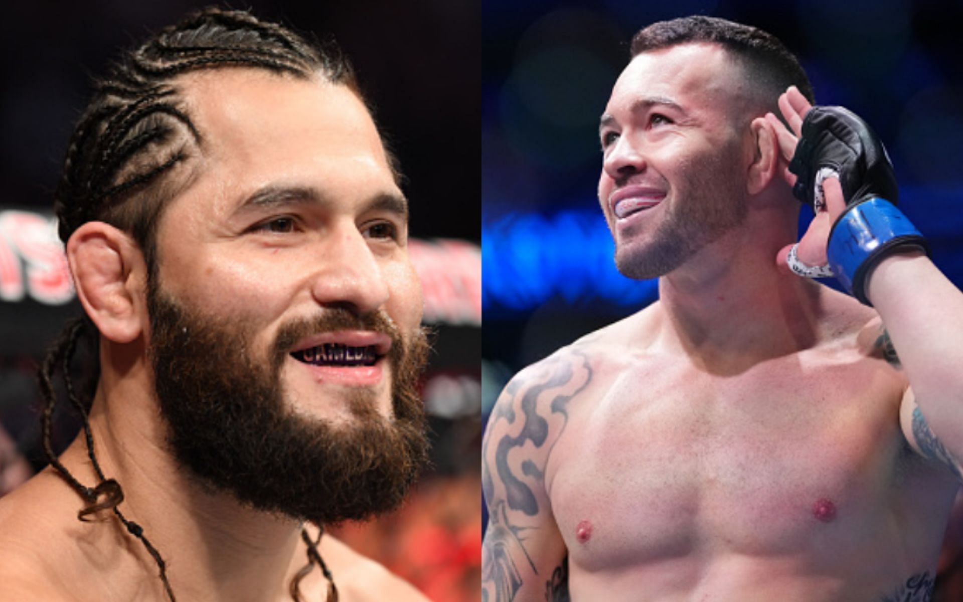 Jorge Masvidal (left); Colby Covington (right)