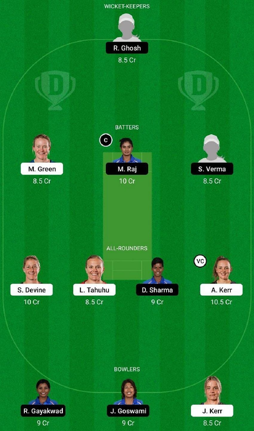 NZ-W vs IN-W Dream11 Fantasy Tip #2