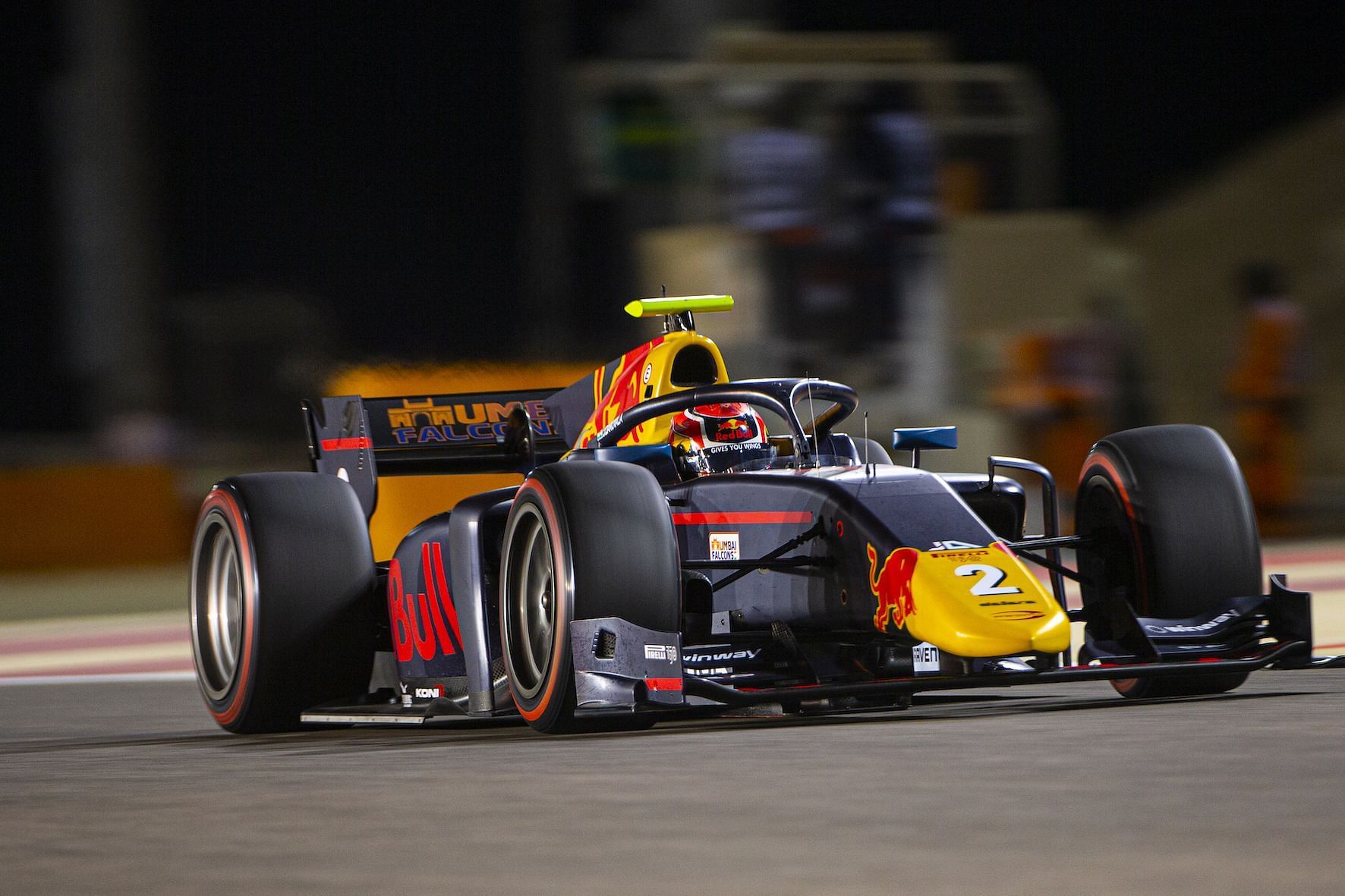 Jehan Daruvala at the Sprint race in Bahrain. (PC: Red Bull)