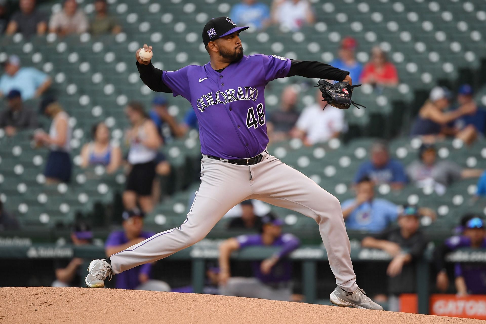 Colorado Rockies starting pitcher German Marquez