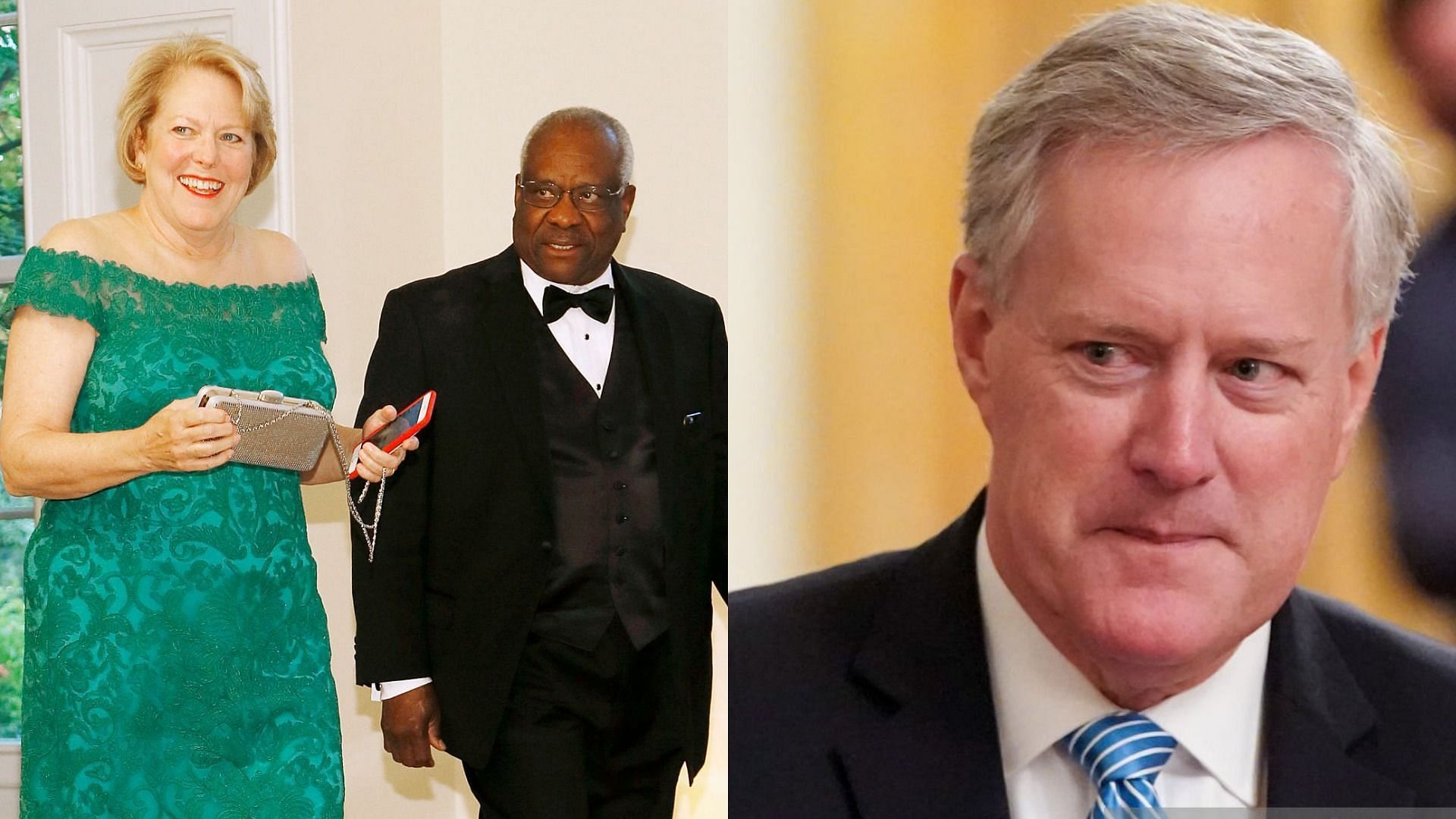 Ginni Thomas reportedly sent text messages to Mark Meadows to plan about overturning the 2020 US elections results (Image via Paul Morigi/Getty Images and Joshua Roberts/Getty Images)
