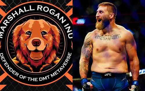 Chris Daukaus gave a shoutout to Joe Rogan inspired cryptocurrency [Left image credit - @DerekBrunson on Twitter]