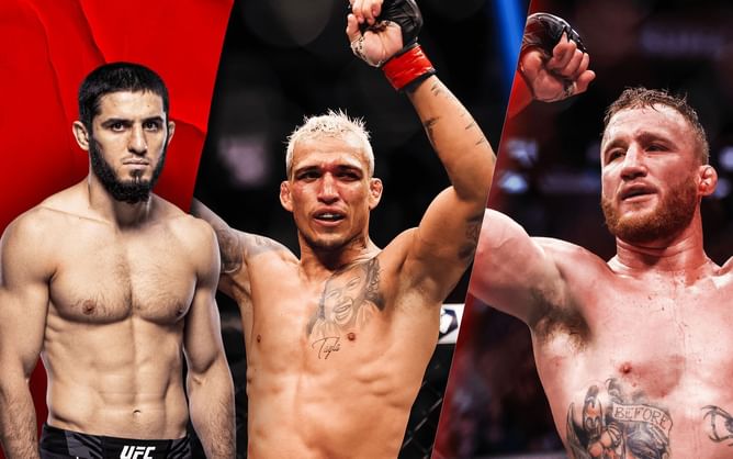 Islam Makhachev picks Charles Oliveira to beat Justin Gaethje, but explains why he doesn't see 'Do Bronx' as a threat
