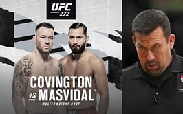 "This could be a very bad fight" - Josh Thomson and John McCarthy break down why Jorge Masvidal vs Colby Covington may be a 'snoozefest'