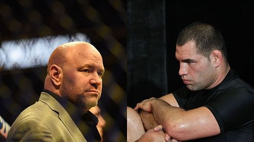 Dana White (Left) and Cain Velasquez (Right) (Image courtesy of Getty)