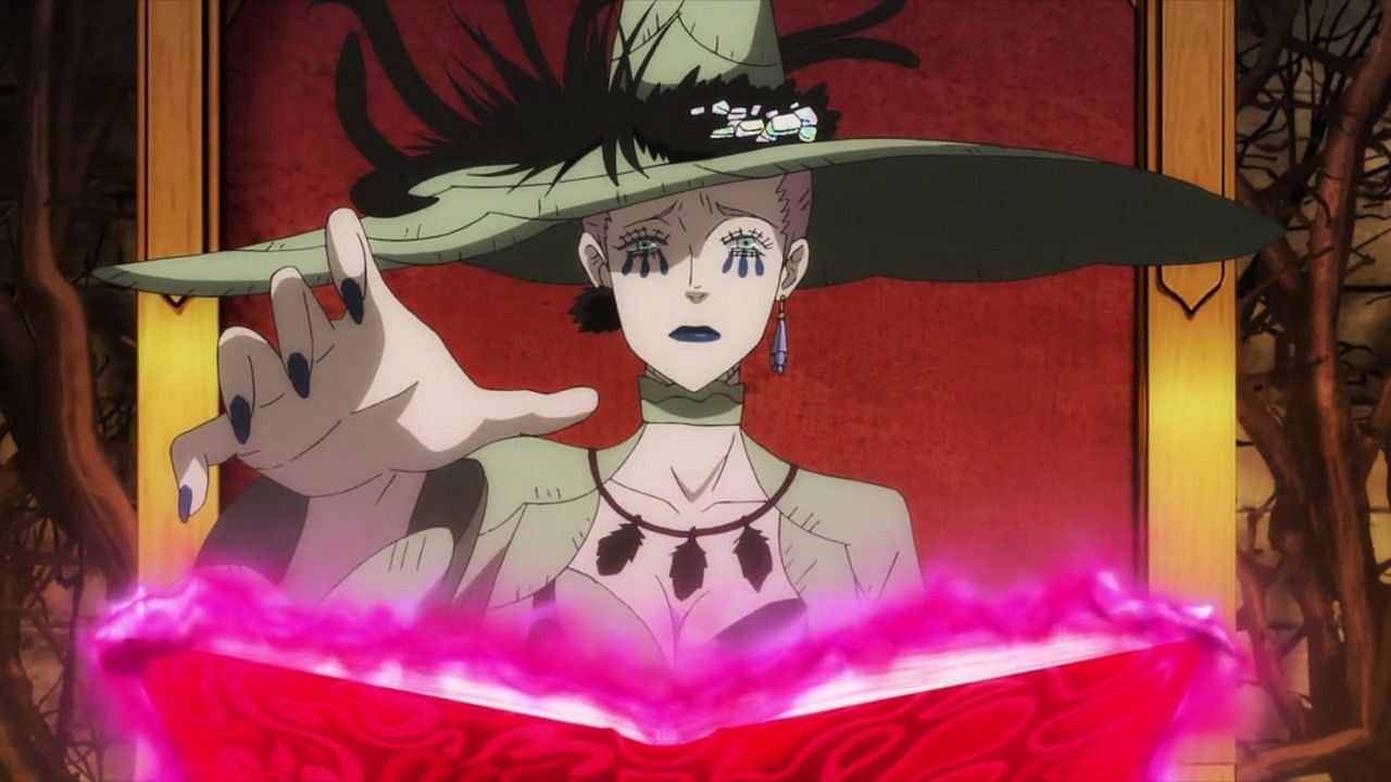 The Witch Queen as seen in the series&#039; anime (Image via Studio Pierrot)