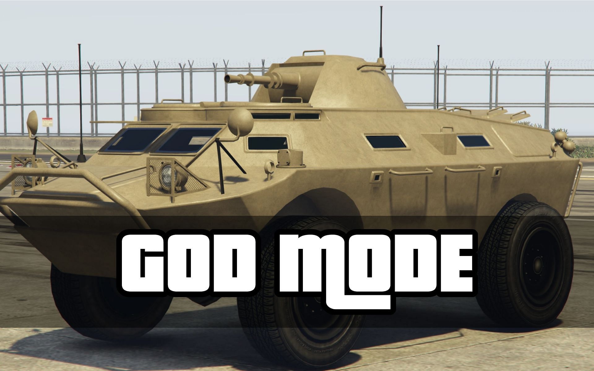 Any vehicle similar to a tank is necessary to eliminate invincible players (Image via Rockstar Games)