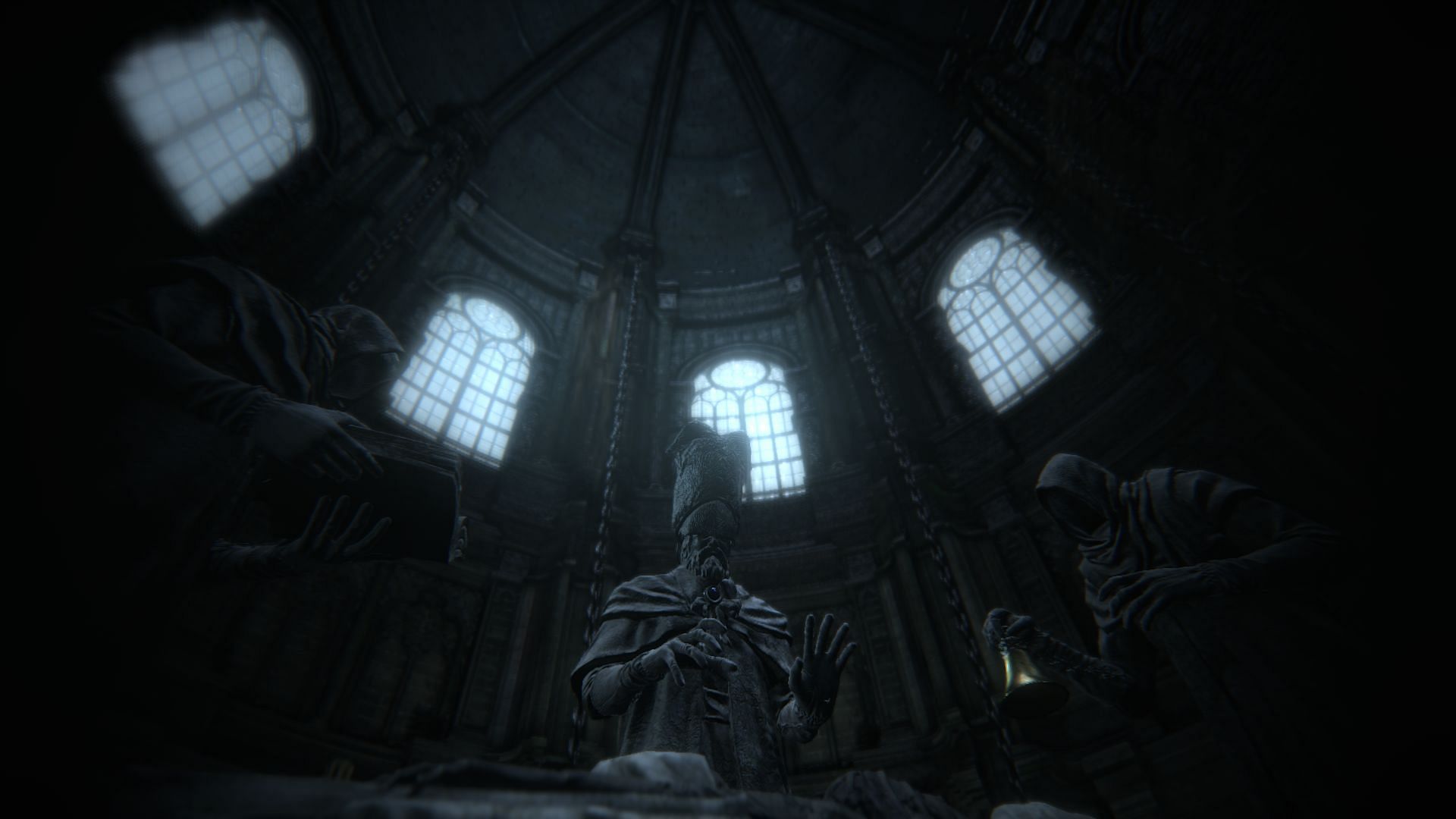 The underground cell (Image via Bloodborne DLC: The Old Hunters)
