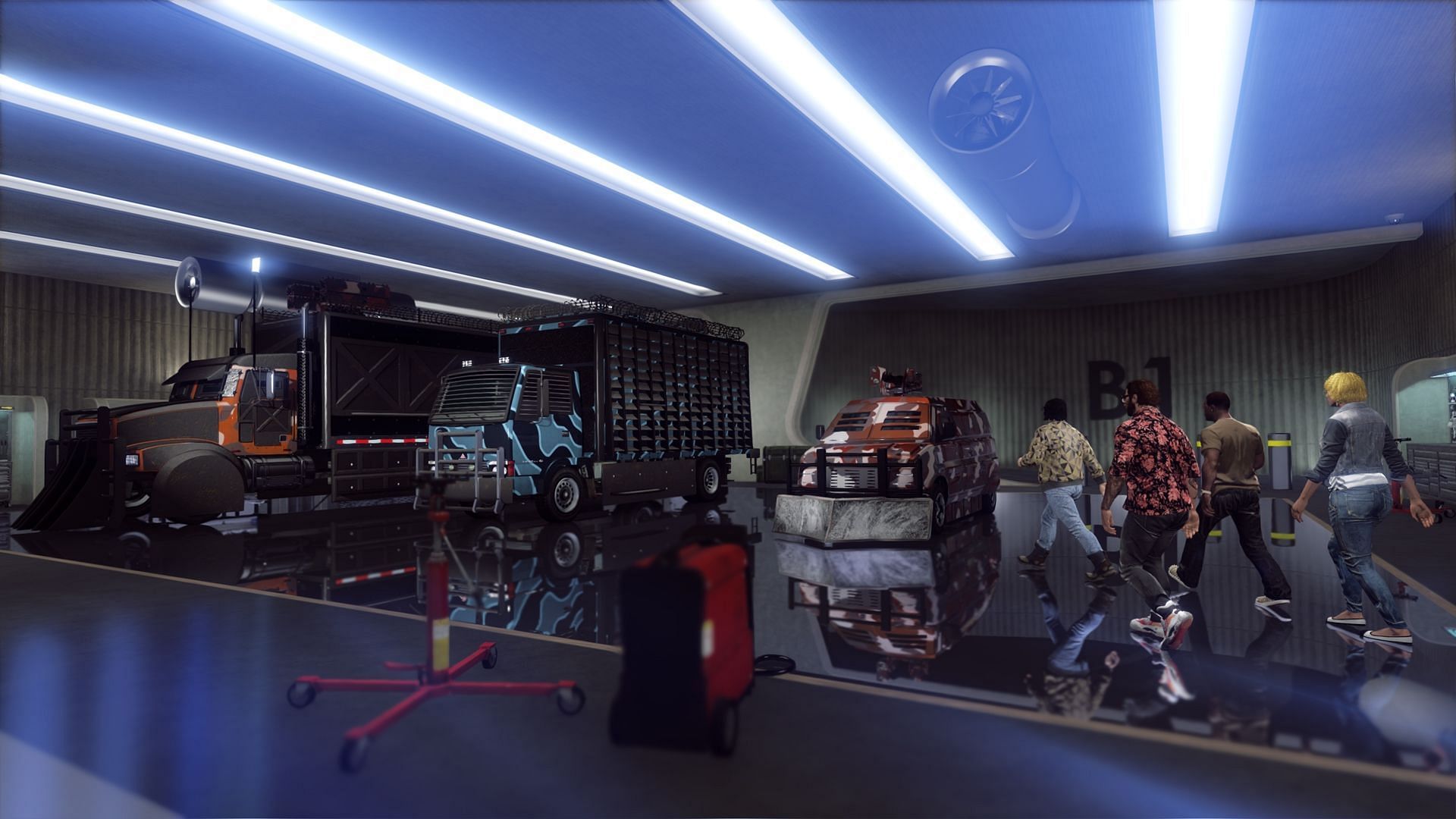 B1 car garage under the Nightclub properties (Image via GTA Base)