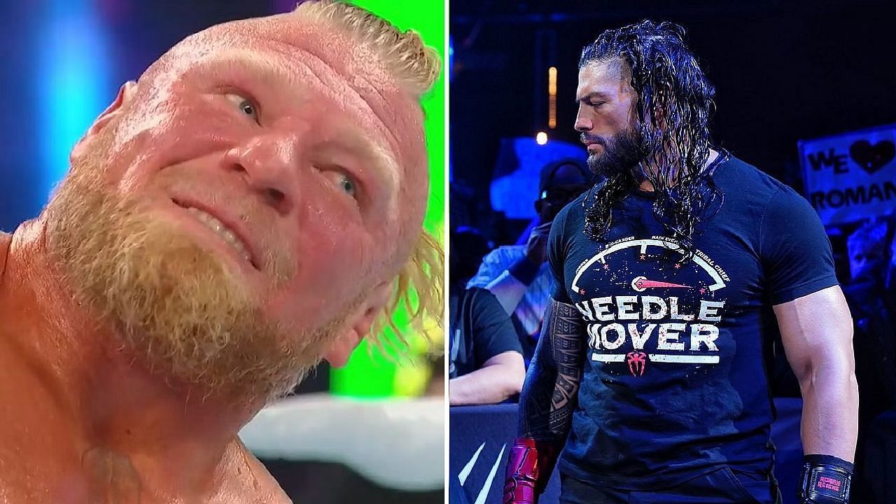 Roman Reigns surprised Brock Lesnar with a brutal attack at MSG