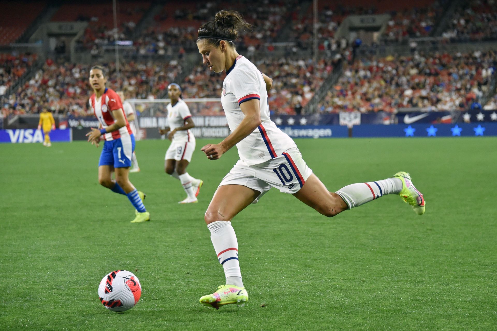 Will Carli Lloyd open the door for the NFL's first female player