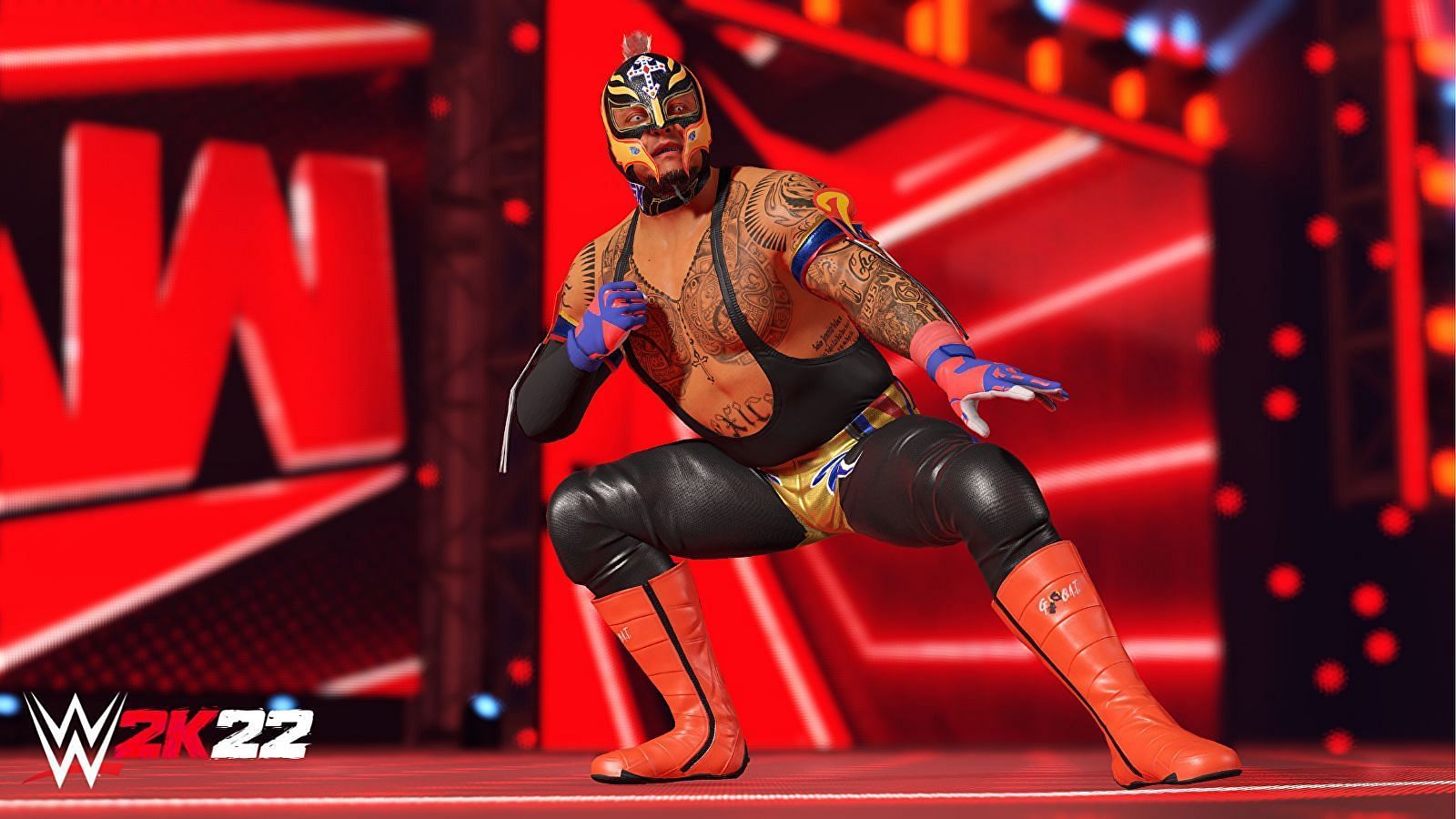 Rey Mysterio is the cover star for 2K Games&#039; WWE 2K22 Come on, how do you NOT sign &quot;Chester&quot;?