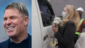 Woman allowed to spend time alone in ambulance carrying Shane Warne's body, police admit security breach