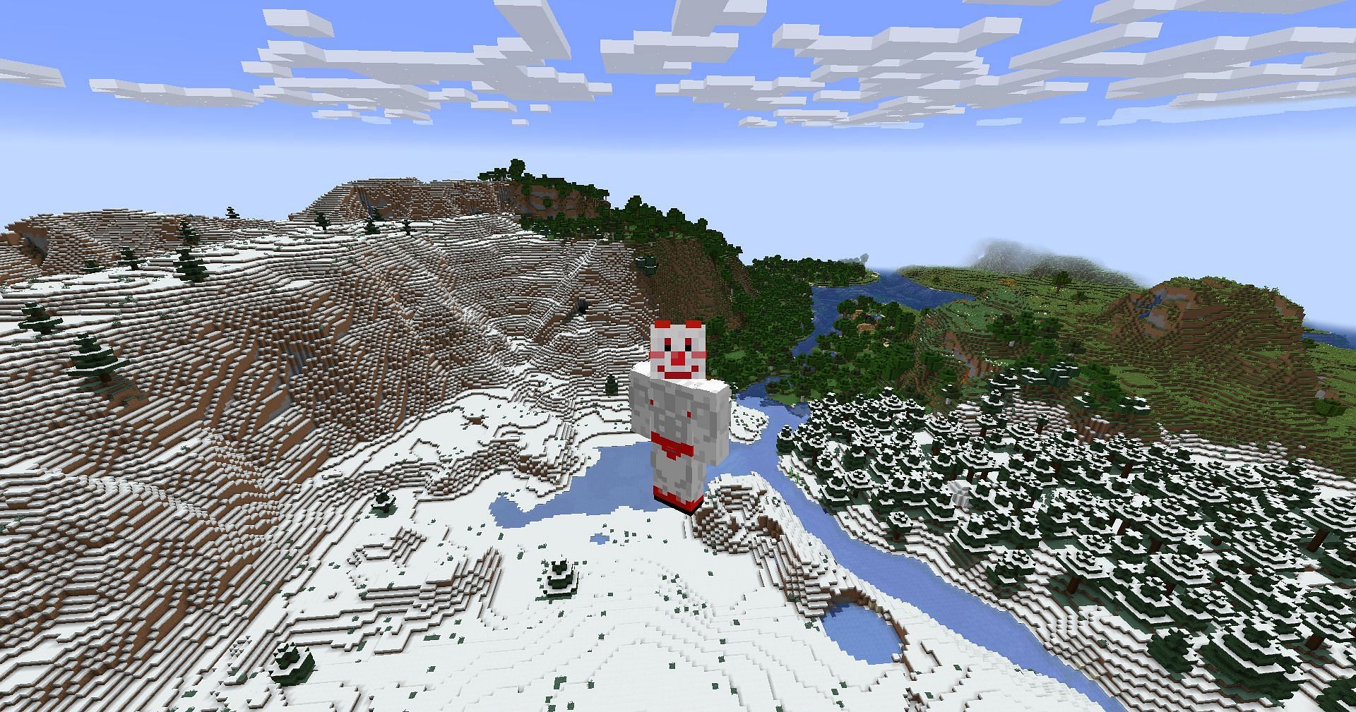 Snow spawn (Image via u/XimerGOD on Reddit)