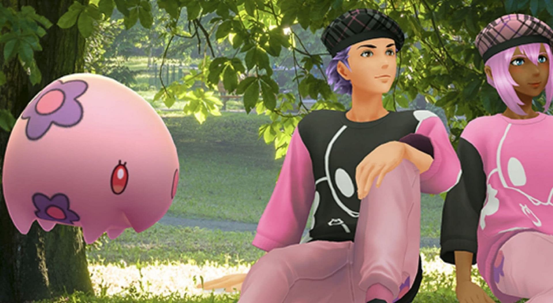 Official artwork displaying Munna&#039;s arrival in Pokemon GO (Image via Niantic)