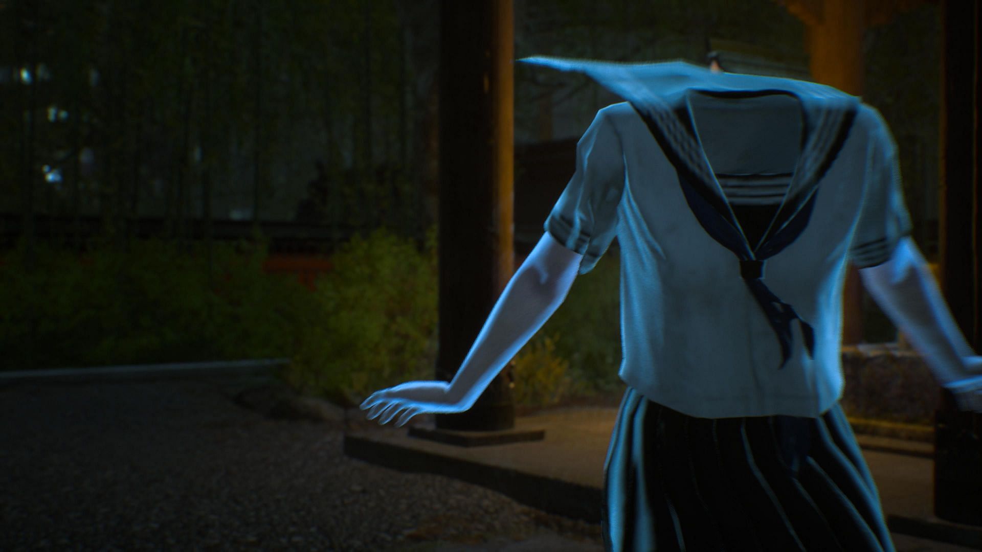 Creepy? Absolutely. Scary? That&#039;s up to you to decide (Image via Tango Gameworks)